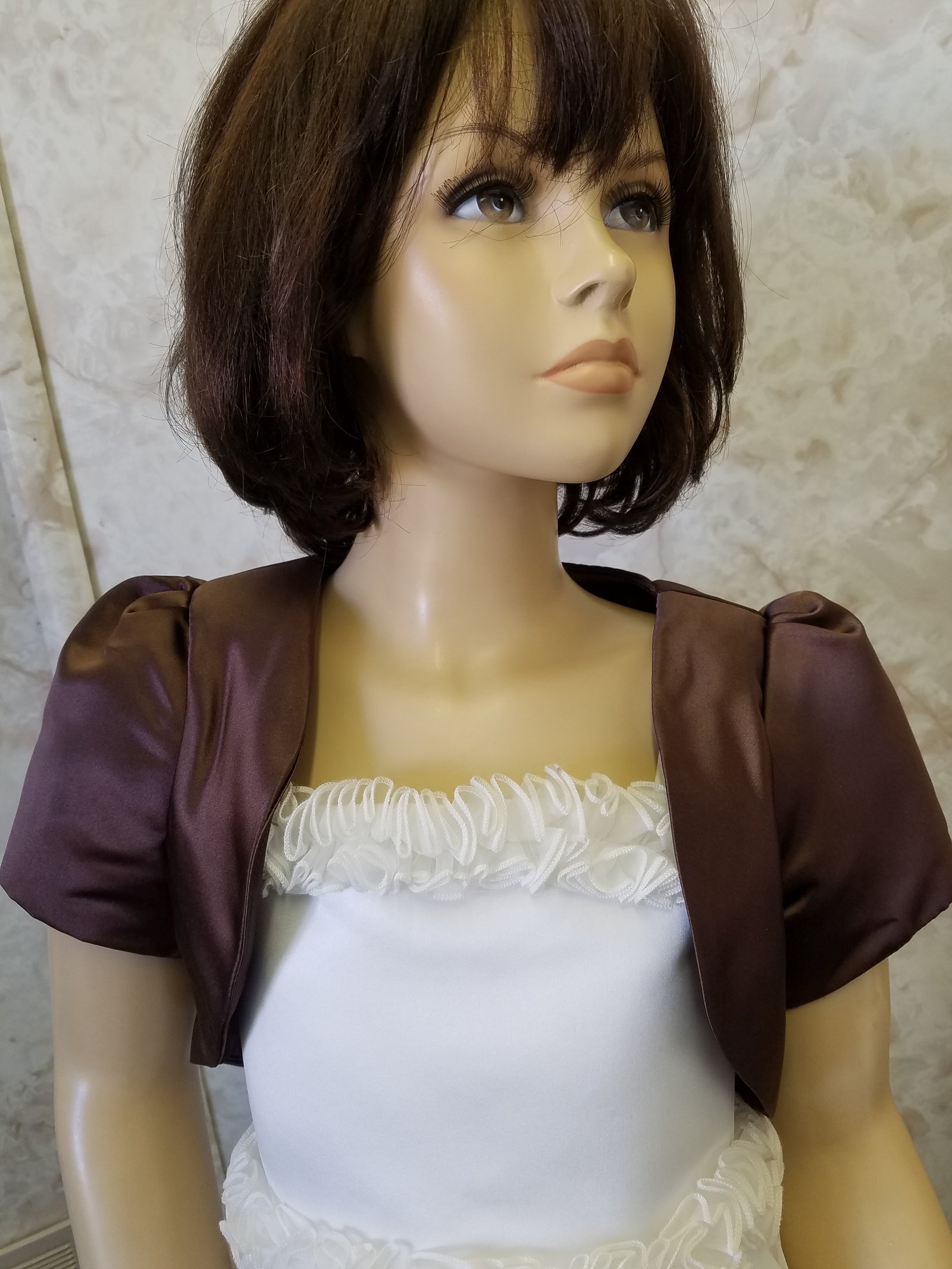 brown bolero jacket